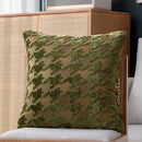 GobekUsa Houndstooth Luxury Pillow Cover 45x45cm - High-end Decorative Sofa Cushion Case