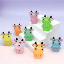 GobekUsa Fluorescence Micro Rabbit Figurine: Miniature Room Decor Ornaments