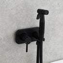 GobekUsa Brass Bidet Sprayer Set with Hot and Cold Faucet - High Pressure Toilet Shower