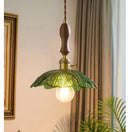 GobekUsa Green Leaf LED Pendant Lamp for Home and Cafe Decor