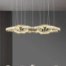GobekUsa Crystal Chandelier: Luxury Living Room & Dining Room Pendant Light