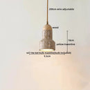 GobekUsa LED Yellow Travertine Hanging Lamp for Home Decor and Lighting Fixtures