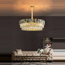 GobekUsa Crystal Chandelier LED Lighting for Living Room