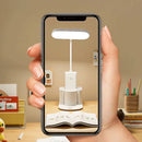 GobekUsa Dimmable LED Desk Lamp | Rechargeable Touch Night Light | Eye-Care Foldable Table Lamp