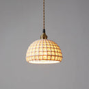 GobekUsa Ceramic LED Pendant Lights: Modern Copper Hanging Lamp for Home Indoor Lighting