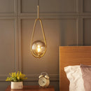GobekUsa Glass Ball Pendant Lighting for Bedroom and Bathroom Décor