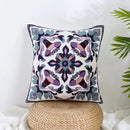 GobekUsa Boho Farmhouse Floral Square Pillow Cover Set of 2
