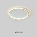 GobekUsa Black Dimmable LED Ring Ceiling Light for Modern Living Room, Bedroom, Kitchen Décor