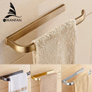 GobekUsa Brass Bathroom Accessories Set: Towel Rings, Toilet Paper Holder, Towel Rail, Shelf