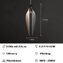 GobekUsa Designer Flying Wing Shape LED Chandeliers | Modern Living Room Pendant Lamps