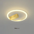 GobekUsa LED Wall Lamp - Modern Black Gold Sconce for Living Room Bedroom
