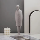 GobekUsa Abstract People Resin Statue Set for Modern Home Decor