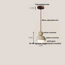 GobekUsa LED Pendant Lights: Adjustable Glass Ball Hang Lamp for Dining Room & Restaurant