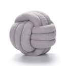 GobekUsa Boucle Knotted Circle Soft Pillows - Home Decorative Round Ball Throw Plush Pillows