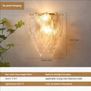 GobekUsa Luxe Crystal Glass Wall Lamp for Aisle, Living Room, Bedroom & Corridor Lighting