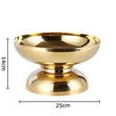 GobekUsa High-Legged Fruit Bowl Tray for Living Room Coffee Table & Snacks