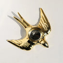 GobekUsa Golden Bird Ceramic Candle Holder Tray Wedding Decoration