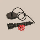 GobekUsa Industrial Pipe Chandelier Light for Home Decor and Dining Room
