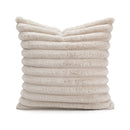GobekUsa Beige Wabi-sabi Tufted Fringed Geometric Tassel Cotton Linen Pillow Cover