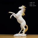 GobekUsa Horse Resin Sculpture Home Decor - Living Room Office Animal Decoration