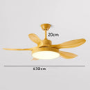 GobekUsa LED Indoor Ceiling Fan Lights for Living, Bedroom, Dining Room