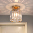 GobekUsa Crystal Chandelier Ceiling Light for Modern Living Room Decor