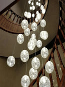 GobekUsa Crystal Ceiling Chandelier for Modern Loft Living Room, Home, Hotel, Kitchen, Bedroom Lighting