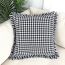 GobekUsa Houndstooth Plaid Pillow Cover - Nordic Style for Home, Bedroom, Sofa deco