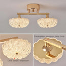 GobekUsa Gold LED Ceiling Light for Home Bedroom Living Room Kitchen Lighting Fixtures