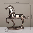 GobekUsa Lucky Horse Resin Home Decoration Sculpture