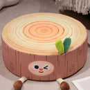 GobekUsa Cartoon Tree Stump Cushion for Bedroom, Sofa & Balcony Decoration