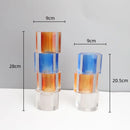 GobekUsa Clear Crystal Mosaic Vase - Home Decoration Terrarium Flower Pot