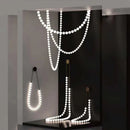 GobekUsa LED Fancy Necklace Wall Lamp for Bedside & Living Room