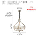 GobekUsa Crystal Chandelier: Luxe Nordic Bedroom Living Room Pendant Light