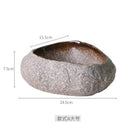 GobekUsa Ceramic Dessert Sashimi Ice Cream Snack Sushi Plate Dinner Serving Fruit Tray
