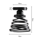 GobekUsa Industrial LED Ceiling Light: Modern Retro Loft Plafonniers for Living Room Kitchen Cage Home Decor