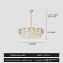 GobekUsa Crystal Chandelier: Modern Luxury Lighting for Home, Hotel, Restaurant