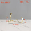 GobekUsa Geometric Gold Candlestick Holder Centerpiece