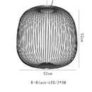 GobekUsa Industrial Birdcage Iron Table Lamp for Bar, Restaurant, Hotel - LED Lighting