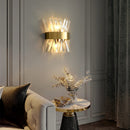 GobekUsa Crystal LED Wall Lamps: Elegant Gold Wall Sconce Lights for Luxury Home Decor