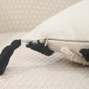 GobekUsa Geometric Chenille Embroidered Pillow Covers Boho Moroccan Style Decor