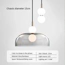 GobekUsa Glass Ball Pendant Light: Modern Decor for Duplex Stairwells, Living Room, Bedroom
