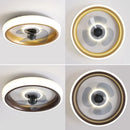 GobekUsa 50CM Ceiling Fan Light with Invisible Blades, Silent Operation for Bedroom, Living Room