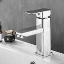 GobekUsa Black Basin Faucet Two-in-One Hot Cold Mixer for Bathroom Sink