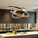 GobekUsa Geometry Circle Rings LED Ceiling Lamp