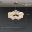 GobekUsa Crystal Bead Chandelier LED Lights for Modern Luxury Home Decor & Bedroom