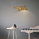 GobekUsa Adjustable Swing Arm Wall Lamp for Bedroom, Restaurant, and Luxury Ambiance
