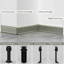 GobekUsa LED Skirting Line Aluminum Profiles Baseboard Corner Wall Decor - Stair Bar Strip Light