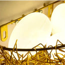 GobekUsa Bird Nest LED Wall Lamp for Children's Bedroom and Home Decor
