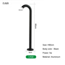 GobekUsa LED Outdoor Aluminum Pillar Courtyard Garden Bollard Light for Modern Landscape Lighting